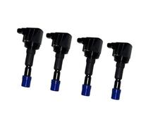 Jodriva Bobina de encendido Bobinas 1/4 piezas, for ajuste 1.5L CM11-110 2007-2010 30520PWC003 30520-PWC-003 30520-PWC-501 Paquete bobina Bobina de encendido(BLACK Rear right)