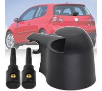Jodrivá Boquilla de Chorro de arandela de Tapa de Cubierta de Perno de Brazo de limpiaparabrisas Trasero, for VW, for Golf 5 Mk5 2003-2009 Rabbit GTI, for Jetta SportWagen, for Vento, Variant Boquil