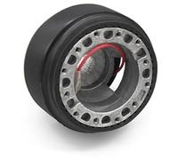Jodriva Buje de rueda Auto Adaptador de cubo del kit jefe volante 6 pernos, para Renault