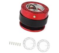 Jodriva Buje de rueda Auto Bujes de volante coche, Kit Boss adaptador cubo liberación rápida, Srk-200(Rot)