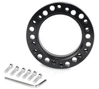 Jodriva Buje de rueda Auto Kit de jefe cubo para volante carreras coches, espaciador adaptador, 1,3 Cm, 13Mm, 1/2