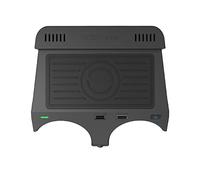 Jodriva Cargador inalámbrico for Coche, Panel de Carga de teléfono QI de 10 W, for, Serie 5, 6, G30, G38, G32, 6GT, 2017-2021, Soporte Central for teléfono Cargador de Coche