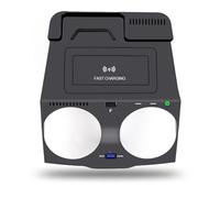 Jodriva Cargador inalámbrico for teléfono móvil de Coche, for, Serie 5, 6, G30, G38, G32, 6GT, 2017, 2018, 2019, Accesorios for Coche QI Cargador de Coche