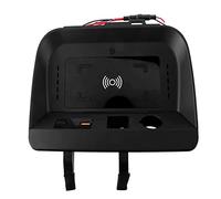 Jodriva Cargador inalámbrico QI for automóvil de 15 W, for Toyota, for RAV 4, for RAV4, 2019 2020, Soporte for teléfono con Cargador inalámbrico for teléfono móvil Cargador de Coche