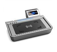 Jodriva Cargador inalámbrico QI for Coche de 15 W, for Ford, for Explorer, Placa de Carga rápida for teléfono 2020 2021, Piezas Interiores Cargador de Coche