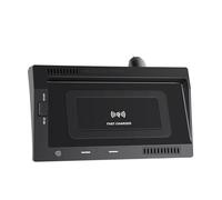 Jodriva Cargador inalámbrico QI for Coche, for VW, Teramont 2017 2018, Cargador de teléfono de 10 W, Cargador inalámbrico for móvil, Placa de Carga rápida, Accesorios Cargador de Coche
