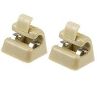 Jodriva Clip de sujeción for Parasol de Color Beige for Mercedes Benz W201 Clip para Parasol de Coche(Black 2)