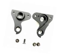 Jodriva Colgador de cambio bicicleta 2 piezas, for Pinnacle BGRD 10, colgador eje pasante Arkose, for gama, grava, MTB, engranaje trasero, deserción mecánica Gancho trasero de bicicleta