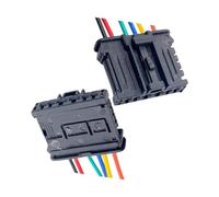 Jodriva Conector de cableado de luz Trasera (2 Unidades) for Peugeot, Citroën, 206, 207, 307, 308, C3 y C4 Soporte de Montaje para luz Trasera