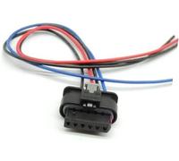 Jodriva Conector de luz Trasera de 6 Pines, precableado, for reparación de arnés de cableado, for reemplazo de Serie 1, 2, 3 y 4, for OEM 61132359993 Soporte de Montaje para luz Trasera