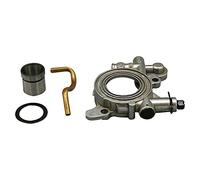 Jodriva Conjunto de bomba de aceite con manguera, for Husqvarna, 362 365 371 372 XP 372XP, piezas de repuesto for motosierra de gas Línea de combustible para motosierra