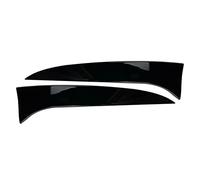 Jodriva Cubierta embellecedora de ala Lateral del alerón de la Ventana Trasera automática LH RH 2 uds, for CLS-Class C218 Shootingbrake plástico ABS Negro Brillante Alerón de Ventana Trasera