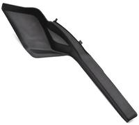 Jodriva Cubierta embellecedora de extensión de capó Lateral de limpiaparabrisas Delantero Compatible, for Toyota, for RAV4, 2019 2020 2021 2022 Negro Cubierta del Brazo del limpiaparabrisas