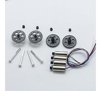 Jodriva Cubierta Protectora for hélices, Palas, Engranajes, Protector de Motor de cuadricóptero, Brazo de Motor for dron RC S167 con GPS Reemplazo de Brazo para dron(3.7V 2cw 2ccw 1)