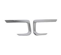 Jodriva Embellecedor de cubierta ceja lámpara luz antiniebla delantera automóvil, for Subaru, for Outback 2021, accesorios calcomanía Ajuste de la cubierta de la luz antiniebla del coc(Silver)