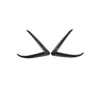 Jodriva Embellecedor de cubierta tipo ceja for faros antiniebla delanteros fibra carbono negro for Tesla, modelo 3 2017 2018 2019 Ajuste de la cubierta de la luz antiniebla del coche