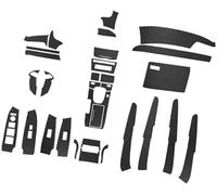 Jodriva Etiqueta Engomada Del Coche Ajuste Panel De Cambio Marchas, para Accord 2008-2012 Cubierta Kit Interior Estilo Fibra Carbono 29 Bisel del tablero