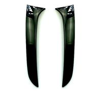 Jodriva For 1 Serie F20 F21 2012-2019 embellecedor de Ventana Trasera alerón Lateral del Maletero Cubierta de Puerta Trasera Negra Brillante Tonos divisores Canard Alerón de Ventana Trasera