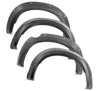 Jodriva For Chevrolet Colorado S10 2015-2022 guardabarros de coche guardabarros de extensión de arco de rueda con Reflector Moldura de paso de rueda(BLACK B)