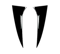Jodriva For IX35 Tucson 2010-2017 embellecedor de Ventana Trasera alerón Lateral Puerta Trasera de Coche Parasol Negro Canard Tira de Cubierta divisoria Alerón de Ventana Trasera