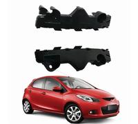 Jodriva For Mazda, for 2 Demio 2007-2011, Accesorios DE Coche Soporte DE Parachoques Delantero Lado Izquierdo Derecho D01N-50-0T1 D01N-50-0U1 Reemplazo del Soporte del Parachoques(Left and Right)