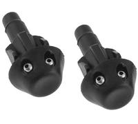 Jodriva, for Peugeot, 106 205 206 306 506 2 Piezas 643871 ABS Ventana de Coche Parabrisas Limpiaparabrisas Delantero Lavadora Boquillas de Chorro Pulverizador de Agua Boquilla lavaparabrisas