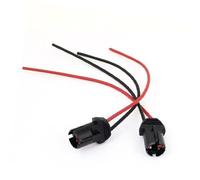 Jodriva For T10 W5W Bombilla de luz de automóvil Portalámparas Conector Extensión x 2 Soporte de Montaje para luz Trasera