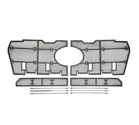Jodriva For Toyota, for Land Cruiser, for Prado 2018 2019 2020, Rejilla Delantera de Coche, Inserto de Red, Cubierta Protectora de Malla, Accesorios Parrilla del radiador del Coche
