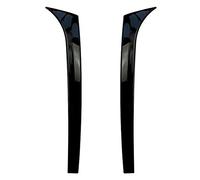 Jodriva For W204 S204 for Wagon 2007-2014 embellecedor de Ventana Trasera alerón Lateral Tapa del Maletero del Coche Puerta Trasera Cubierta divisora Labio de Sombra Alerón de Ventana Trasera