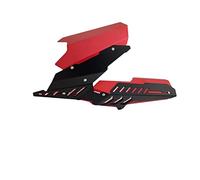 Jodriva Guardabarros trasero CNC con cubierta protectora de cadena for, MT03 R3 R25 MT-25 Guardabarros delantero para motocicleta(Rot)