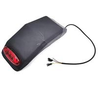 Jodriva Guardabarros Trasero, for Sealup Q5/Q7 Scooter eléctrico Guardabarros Trasero Placa ABS a Prueba de Salpicaduras con luz Reemplazar Accesorios Guardabarros para patineta