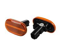 Jodriva Indicador Lateral, señal de Giro fluctuante, Intermitente dinámico, for Suzuki, Jimny B64W JB74 JB23 JB64, Mazda, AZ Todoterreno JM23W Luz Intermitente del Coche(NY)