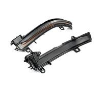 Jodriva Intermitente dinámico, señal de Giro del Espejo Lateral del Coche, luz de señal de Giro secuencial del Espejo Lateral Ahumado, for, Serie 1 2 F20 21 Luz Intermitente del Coche