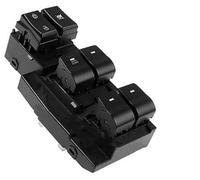 Jodriva Interruptor de ventana 1 PCS Botón regulador del interruptor control eléctrico 93570-F21004X Negro, for Hyundai, for Elantra, 2017-2020 Botón del interruptor de la ventana lateral del coche