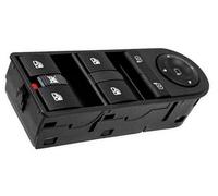 Jodriva Interruptor de ventana 1 PCS Piezas repuesto del botón interruptor control regulador maestro la eléctrica, for Vauxhall Botón del interruptor de la ventana lateral del coche