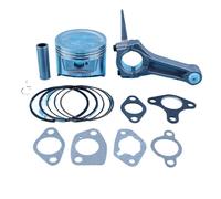 Jodriva Juego de Juntas de biela de aro de pistón de 88 mm, for generador de Motor GX390 13HP GX 390 Kit de pistón para Motosierra