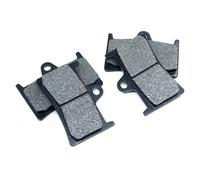 Jodriva Juego de pastillas freno delanteras y traseras for, FZ6, S2 ABS 2007-2017 YZF R6S 2003-2009 FZ1 Naked 2006-2017 Pastillas de freno para motocicleta(2xFront Brake Pads)