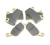 Jodriva Juego de pastillas freno delanteras y traseras for motocicleta, for CBR600RR 2005 2006 CBR1000RR Fireblade 2004 CB1100 CB400AD SF E Package Pastillas de freno para motocicleta