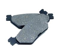 Jodriva Juego de pastillas freno delanteras y traseras for, XVS1300A XVS 1300 Midnight Star V 2007-2015 XVS1300BG Deluxe 2015-2017 Pastillas de freno para motocicleta(Rear Brake Pads)