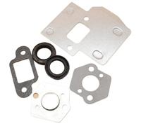 Jodriva Juego de servicio junta sello aceite con protector térmico silenciador, for piezas motosierra STIHL, 025 023 MS250 MS230 MS210 MS 250 230 210 Kit de cojinetes de cigüeñal para motosierra