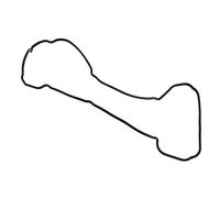 Jodriva Junta de tapa válvula motor izquierda derecha 1994-1998 ES300, for Toyota, 1995-1999 Avalon 1994-2003 Camry 1998-2000 Sienna 1999-2003 Solara Junta de culata(Left 11214-20010)