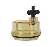 Jodriva Kit de montaje filtro combustible separador agua 10 micrones for motor marino fueraborda barco Quicksilver S3213 Filtro de combustible para barcos(FILTER BOWL)