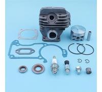 Jodriva Kit de sello aceite juntas pistón cilindro gran, for motosierra STIHL, 026 MS260 026PRO MS260PRO, piezas repuesto 44,7mm Kit de cojinetes de cigüeñal para motosierra