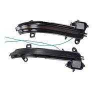 Jodriva Lámpara de luz secuencial de Espejo Lateral de señal de Giro dinámica, for, 1 2 3 4 Series F20 F21 F22 F23 F30 F31 F32 F33 F34 X1 E84 I3 Luz Intermitente del Coche(Blue-Yellow)