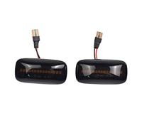 Jodriva Lámpara Intermitente de luz de indicador Lateral de señal de Giro fluida dinámica, for Nissan, Maxima Almera Pulsar N15 Cefiro A32 1995-2000, 2 uds. Luz Intermitente del Coche(Option 1)