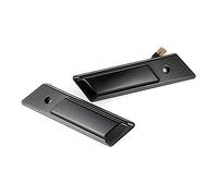 Jodriva Luz de Marcador Lateral dinámica, Luces Modelo Streamer Lateral, luz de Coche de señal de Giro de Carcasa ahumada Negra, for, E32 E34 E36 2020 Luz Intermitente del Coche