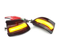Jodriva Luz de señal de Giro dinámica, luz Intermitente for Espejo retrovisor del Coche, for Ford, Focus 2 MK2 2004-2008 C-MAX Luz Intermitente del Coche