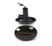 Jodriva Luz de señal de Giro fluida, indicador Lateral dinámico, Intermitente, for, Mini, Cooper R55 R56 R57 R58 R59 2007-2013 Luz Intermitente del Coche(Flowing Black)