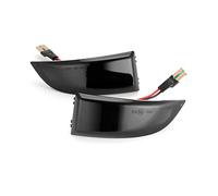 Jodriva Luz indicadora de señal de Giro, Intermitente secuencial de Espejo Lateral dinámico, for Renault, Megane MK3 Scenic Fluence Latitude Safrane Luz Intermitente del Coche