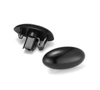Jodriva Luz Intermitente secuencial de luz de posición Lateral de señal de Giro dinámica de 2 uds, for 307, 206, 207, 407, 107, 607, 1007, for Partner, Expert Luz Intermitente del Coche(Smoked Shell)